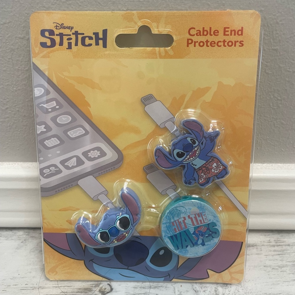 NWT Lilo and Stitch cable end protectors